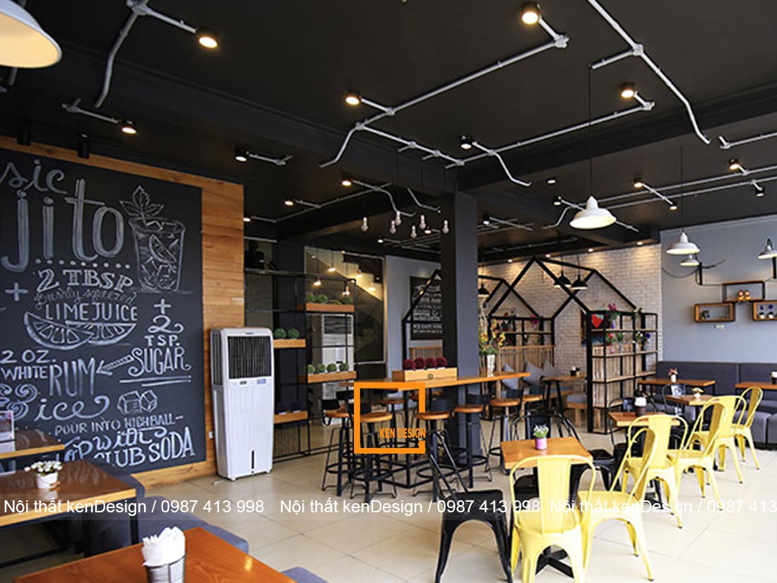 thiết kế quán cafe tại Thái Nguyên 